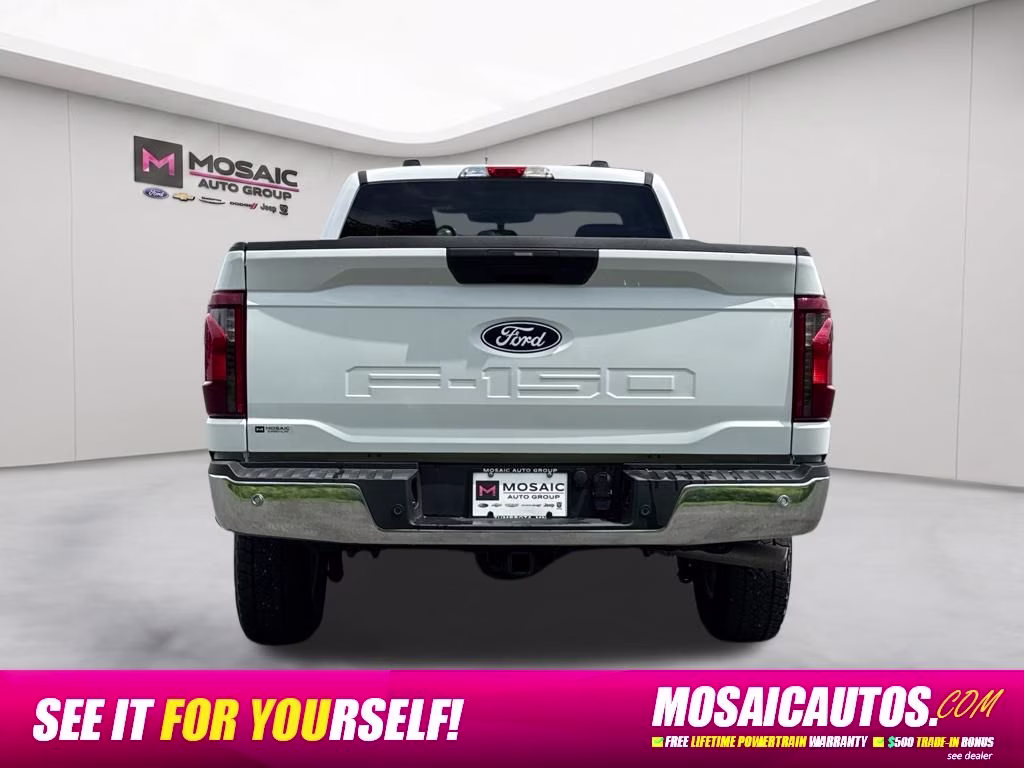 2024 White Ford F-150 XL 4X4 Truck
