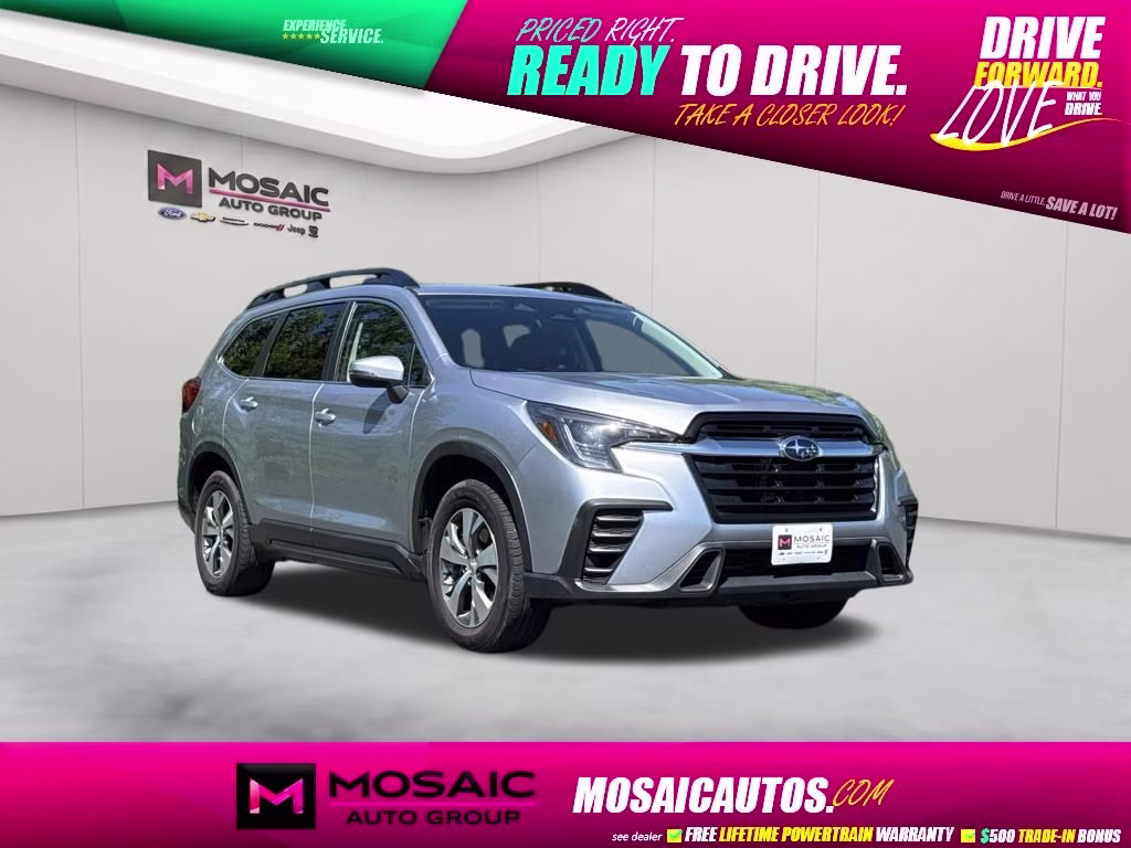 2023 Ice Silver Metallic Subaru Ascent Premium AWD SUV