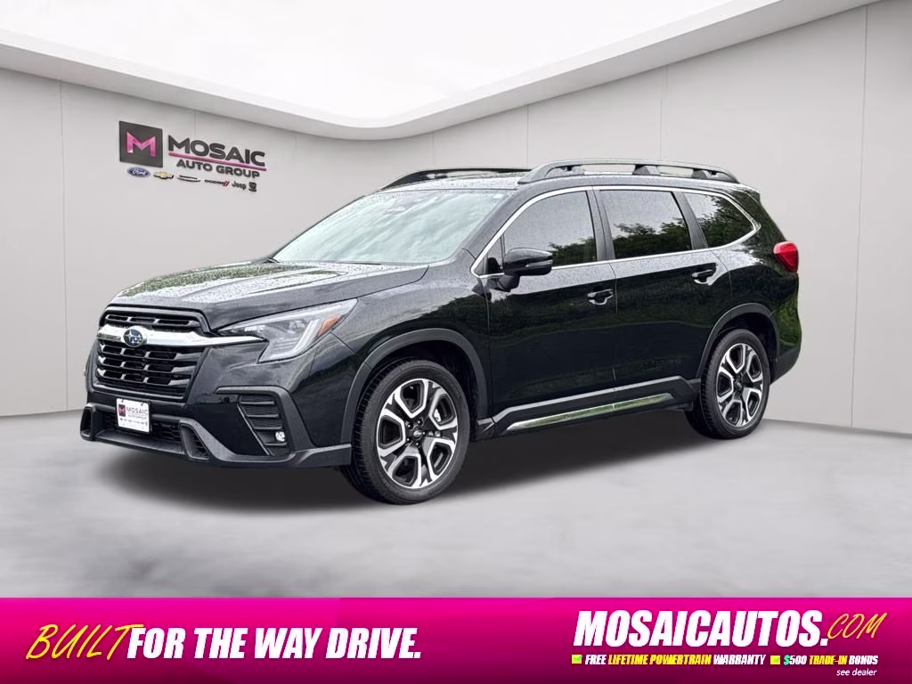 2023 Crystal Black Silica Subaru Ascent Limited AWD SUV