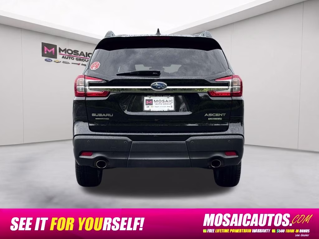 2023 Crystal Black Silica Subaru Ascent Limited AWD SUV