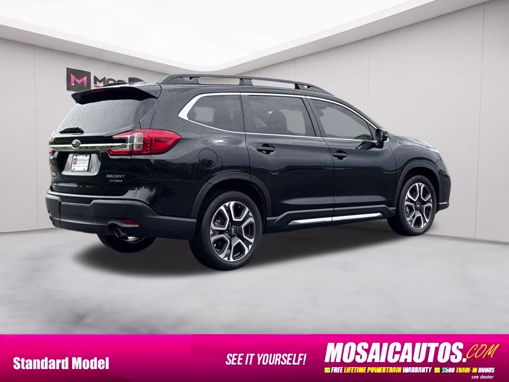 2023 Crystal Black Silica Subaru Ascent Limited AWD SUV
