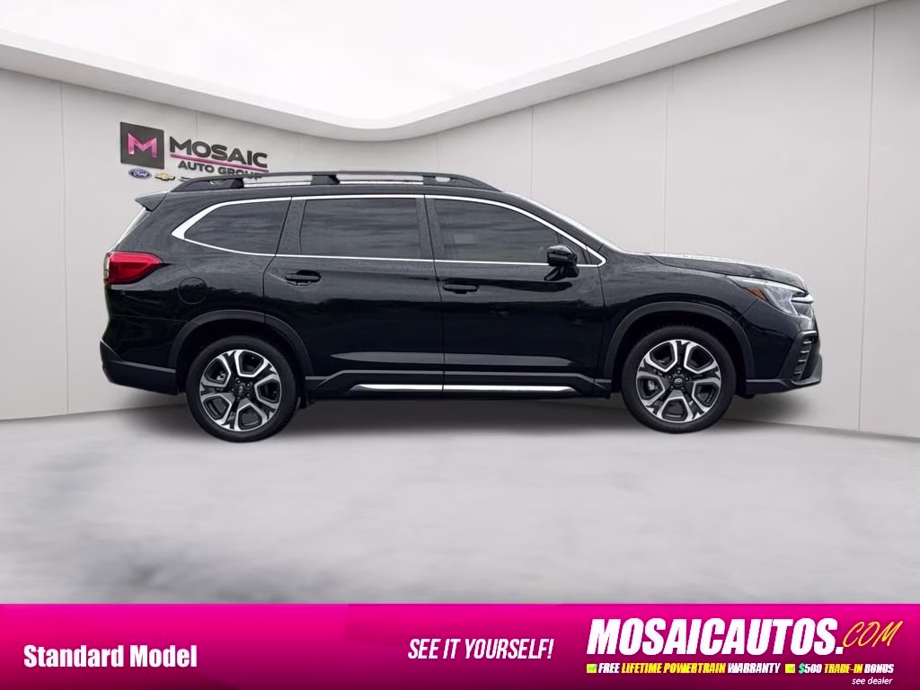 2023 Crystal Black Silica Subaru Ascent Limited AWD SUV