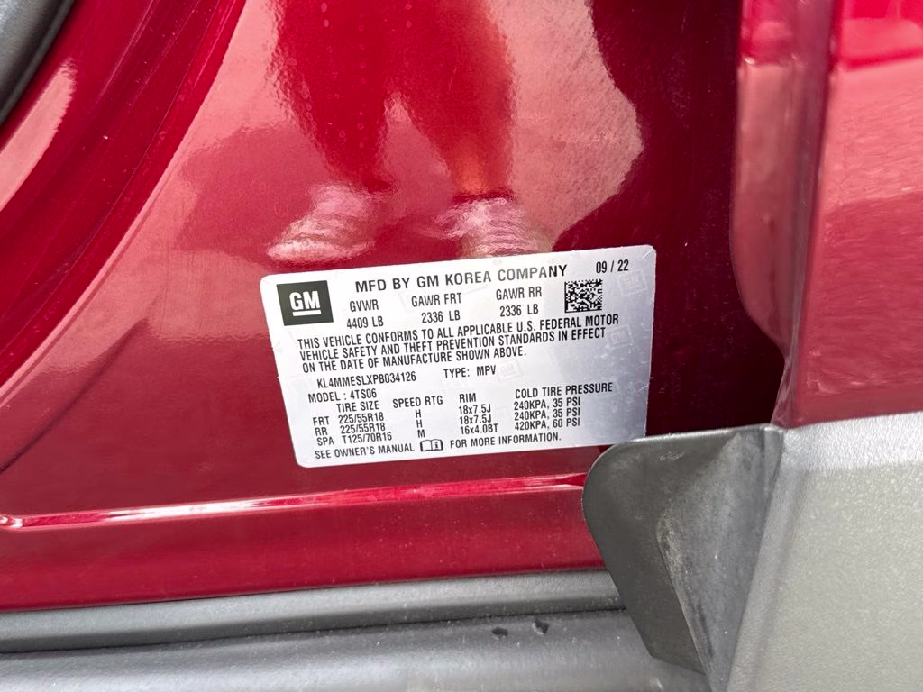 2023 Cinnabar Metallic Buick Encore GX Select AWD SUV