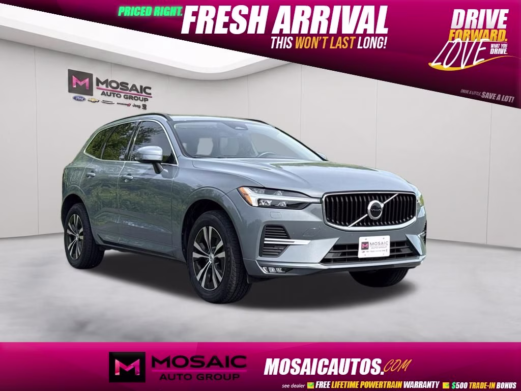 2023 Gray Volvo XC60 B5 Core AWD SUV