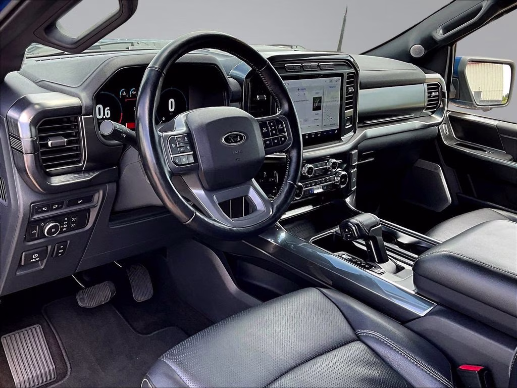 2022 Atlas Blue Metallic Ford F-150 Lariat 4X4 Truck