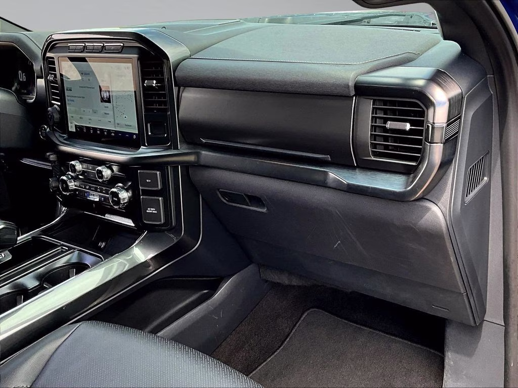 2022 Atlas Blue Metallic Ford F-150 Lariat 4X4 Truck