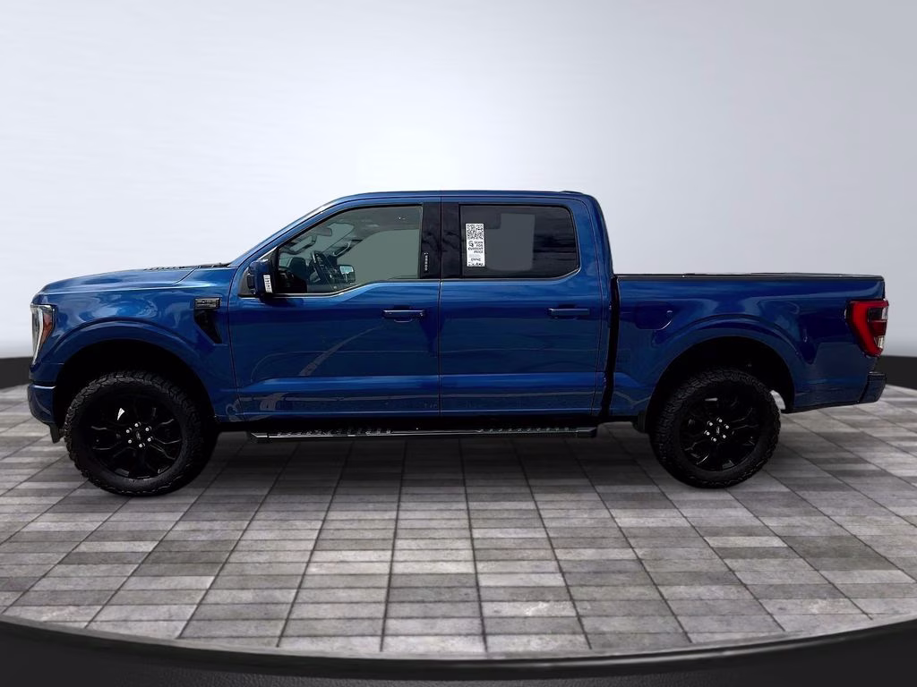 2022 Atlas Blue Metallic Ford F-150 Lariat 4X4 Truck