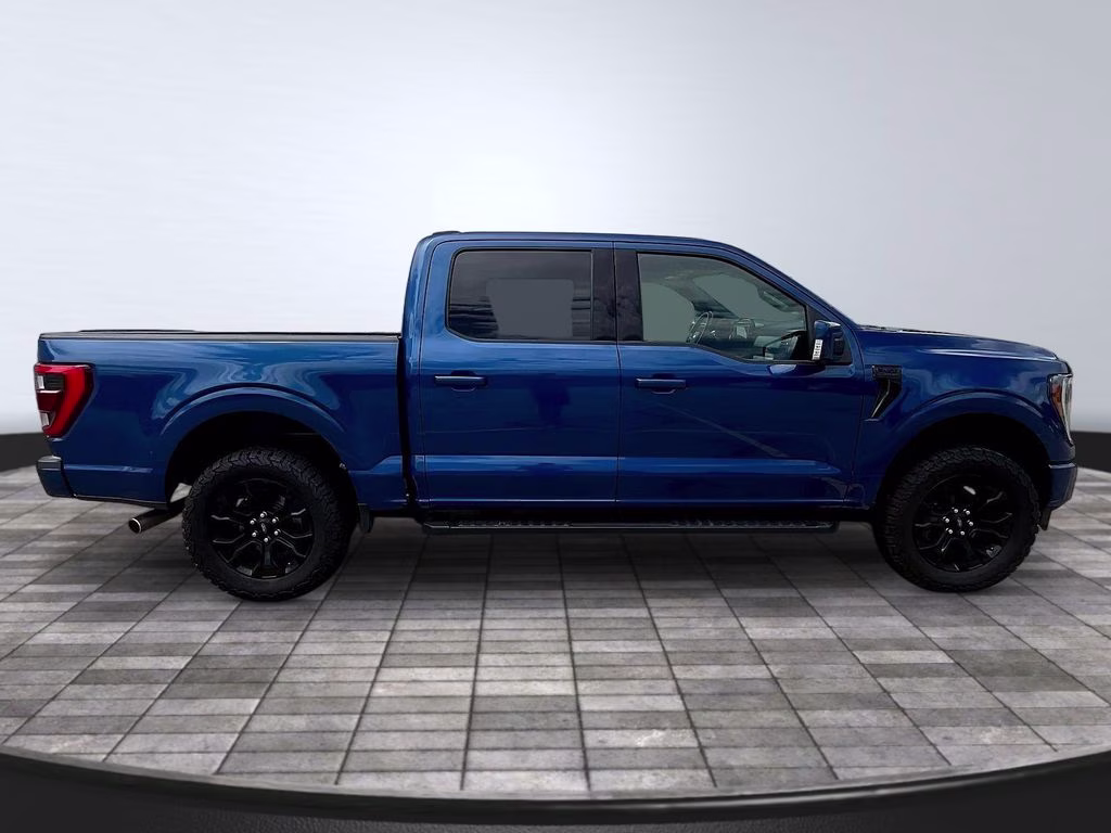 2022 Atlas Blue Metallic Ford F-150 Lariat 4X4 Truck