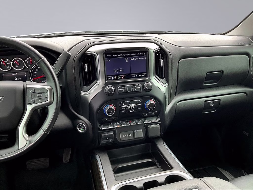 2019 Summit White Chevrolet Silverado 1500 LT Trail Boss 4X4 Truck