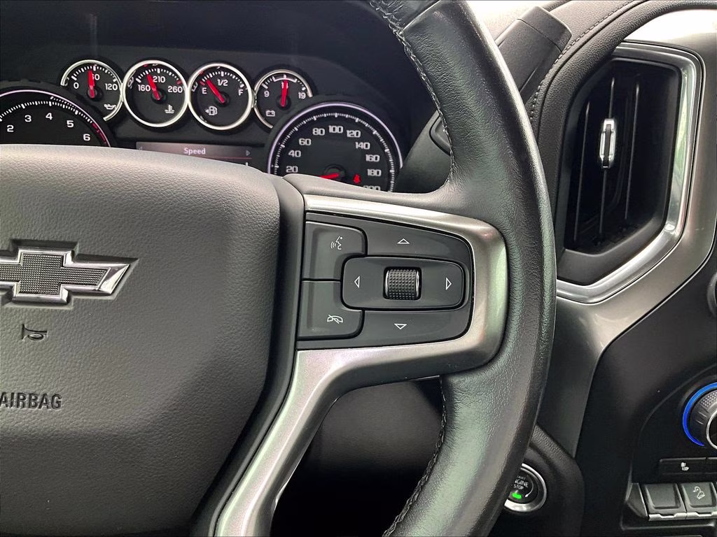 2019 Summit White Chevrolet Silverado 1500 LT Trail Boss 4X4 Truck