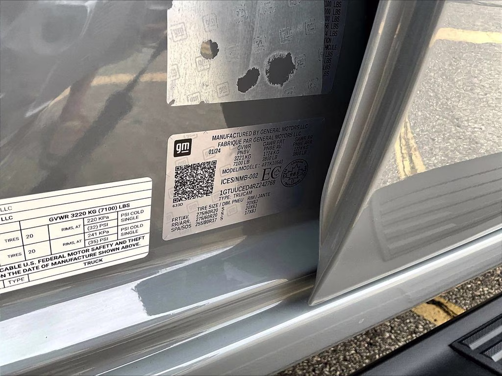2024 Thunderstorm Gray GMC Sierra 1500 Elevation 4X4 Truck