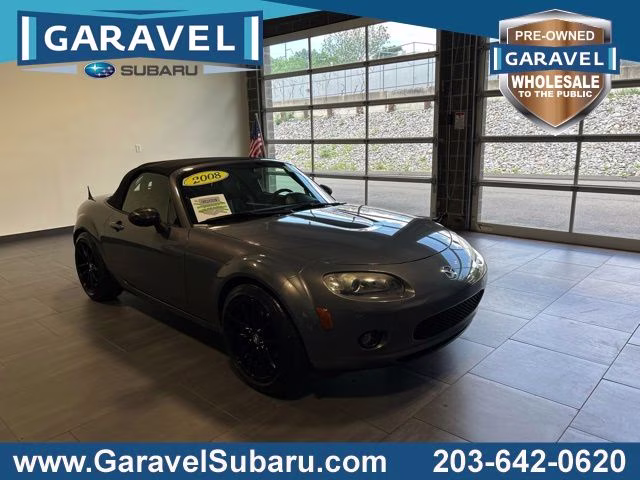 2008 Galaxy Gray Mica Mazda Miata Grand Touring RWD Convertible