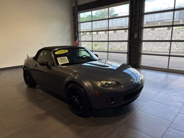 2008 Galaxy Gray Mica Mazda Miata Grand Touring RWD Convertible