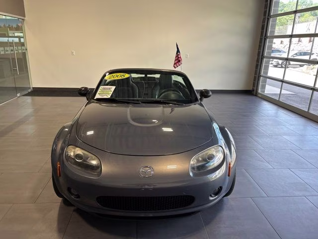 2008 Galaxy Gray Mica Mazda Miata Grand Touring RWD Convertible