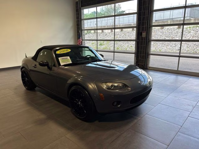 2008 Galaxy Gray Mica Mazda Miata Grand Touring RWD Convertible