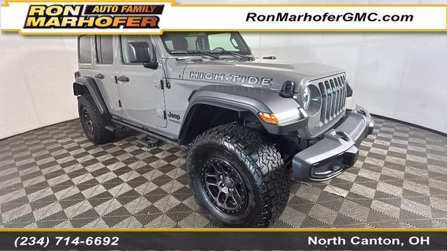 2022 Sting-Gray Clearcoat Jeep Wrangler Unlimited High Tide 4X4 SUV