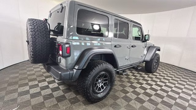 2022 Sting-Gray Clearcoat Jeep Wrangler Unlimited High Tide 4X4 SUV