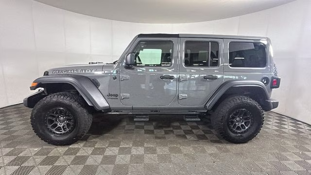 2022 Sting-Gray Clearcoat Jeep Wrangler Unlimited High Tide 4X4 SUV