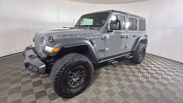 2022 Sting-Gray Clearcoat Jeep Wrangler Unlimited High Tide 4X4 SUV