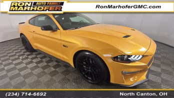 2022 Orange Metallic Ford Mustang GT Premium RWD Coupe