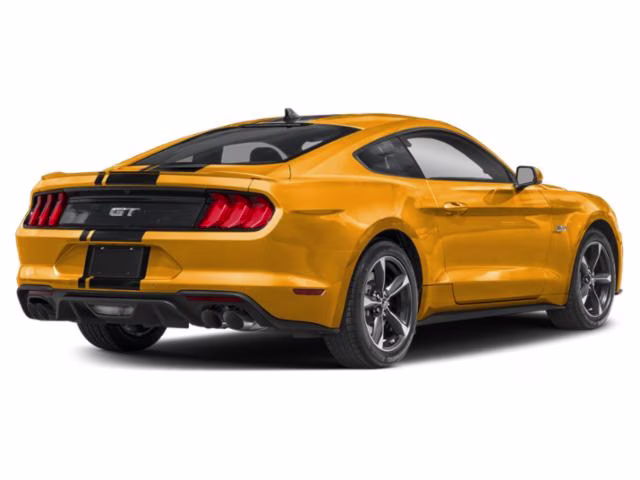 2022 Orange Metallic Ford Mustang GT Premium RWD Coupe