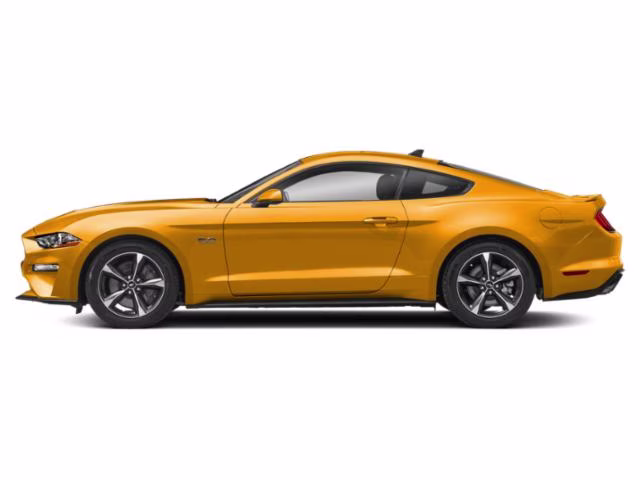 2022 Orange Metallic Ford Mustang GT Premium RWD Coupe