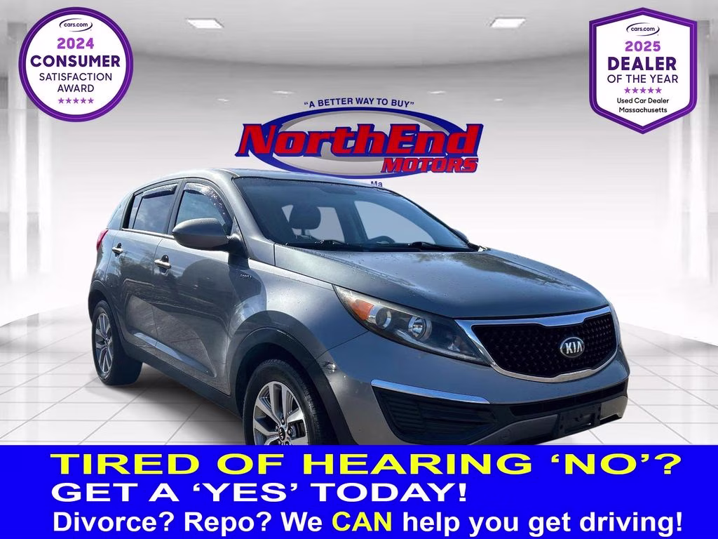 2016 Mineral Silver Kia Sportage LX AWD SUV