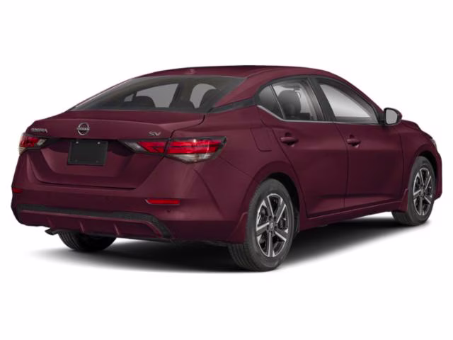 2025 Rosewood Metallic Nissan Sentra SV FWD Sedan