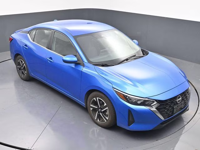 2025 Electric Blue Metallic Nissan Sentra SV FWD Sedan