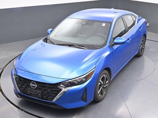 2025 Electric Blue Metallic Nissan Sentra SV FWD Sedan
