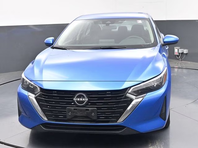 2025 Electric Blue Metallic Nissan Sentra SV FWD Sedan