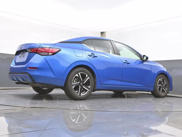 2025 Electric Blue Metallic Nissan Sentra SV FWD Sedan