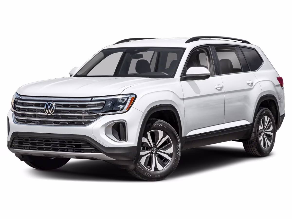 2025 Black Volkswagen Atlas 2.0T SE w/Technology FWD SUV