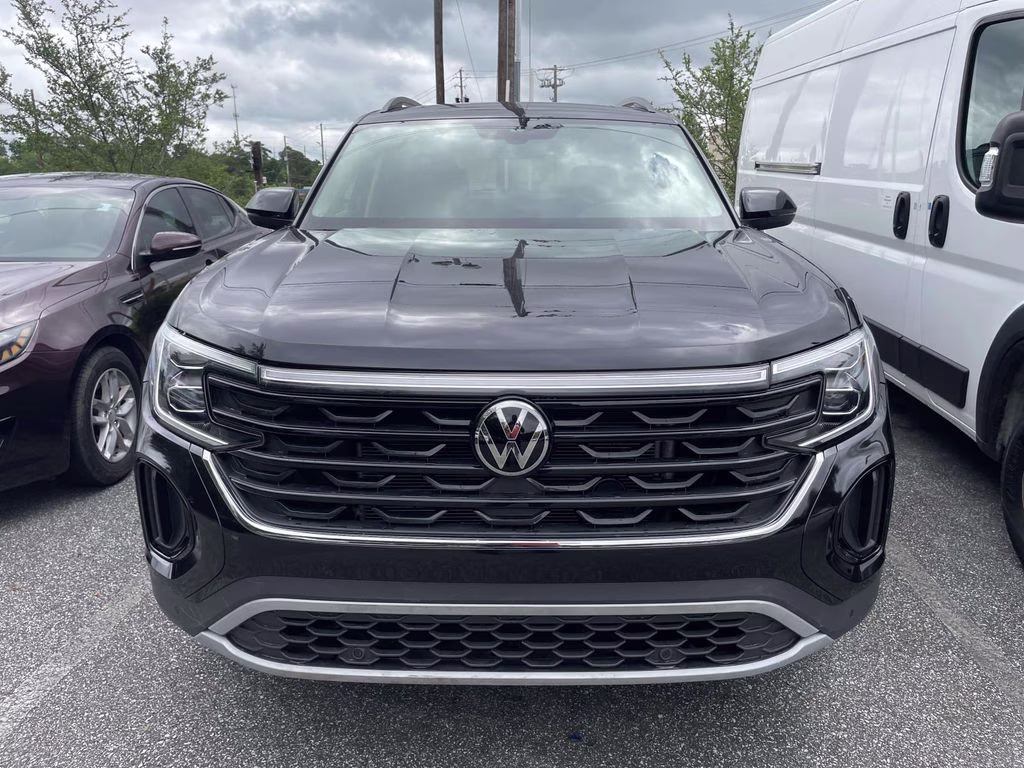 2025 Black Volkswagen Atlas 2.0T SE w/Technology FWD SUV