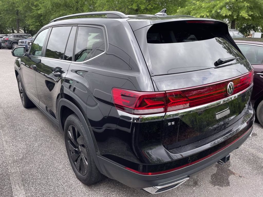 2025 Black Volkswagen Atlas 2.0T SE w/Technology FWD SUV