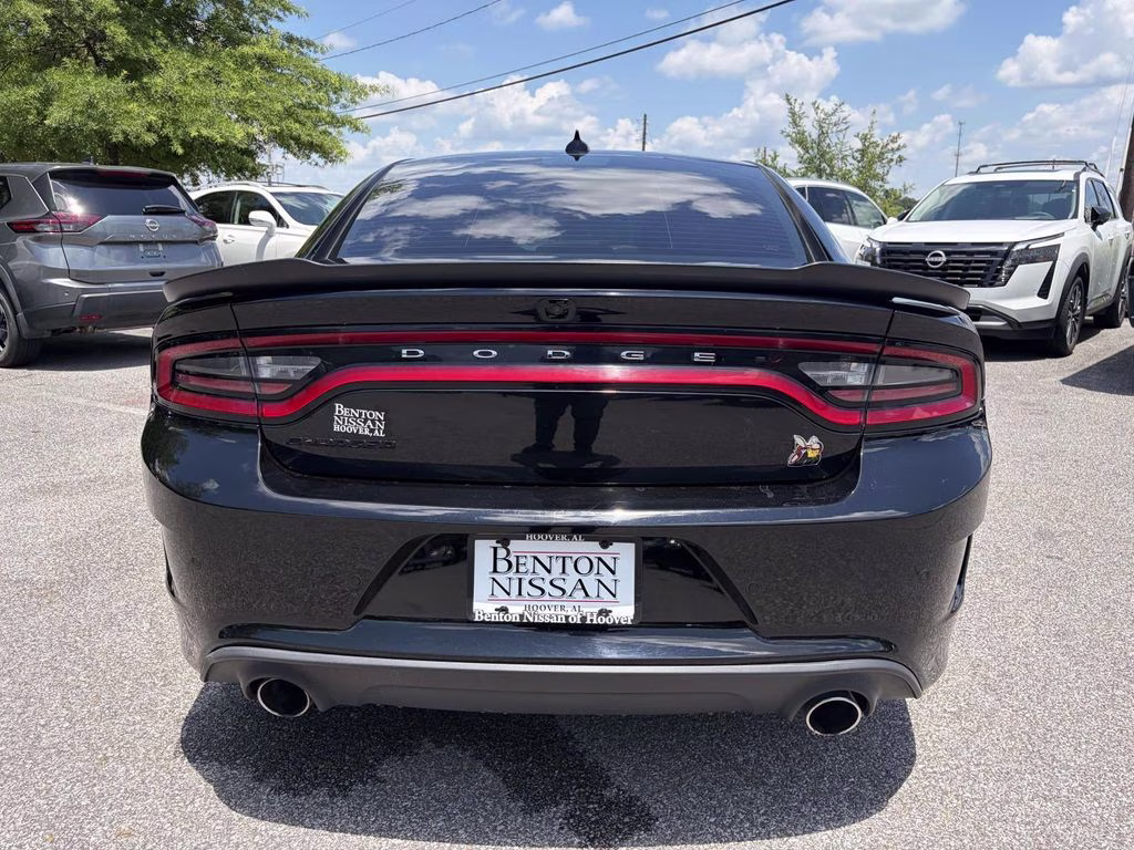 2022 Pitch Black Clearcoat Dodge Charger R/T Scat Pack RWD Sedan