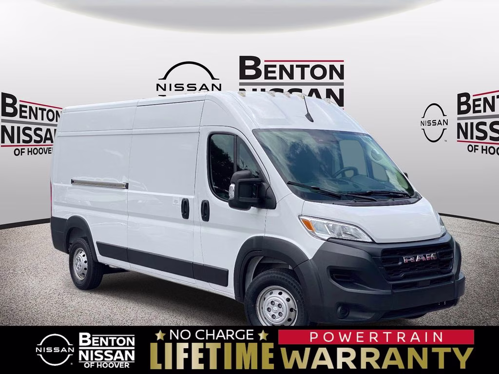 2023 Bright White Clearcoat Ram ProMaster 2500 High Roof FWD Van