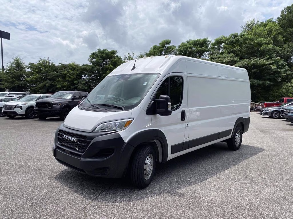 2023 Bright White Clearcoat Ram ProMaster 2500 High Roof FWD Van