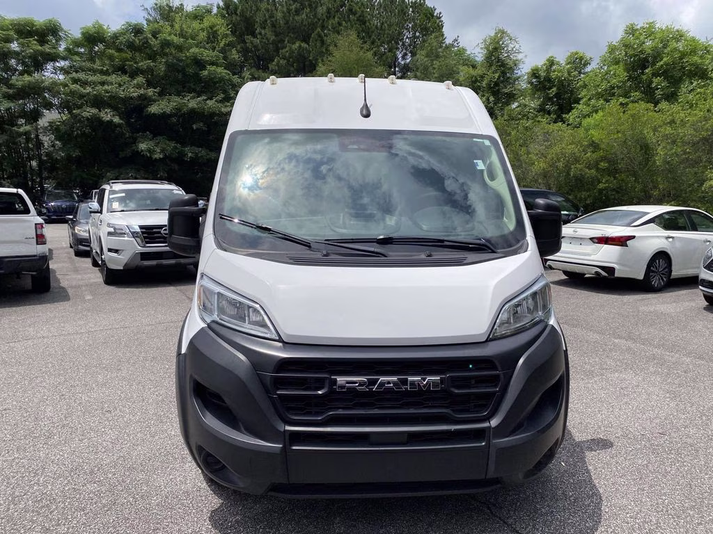 2023 Bright White Clearcoat Ram ProMaster 2500 High Roof FWD Van