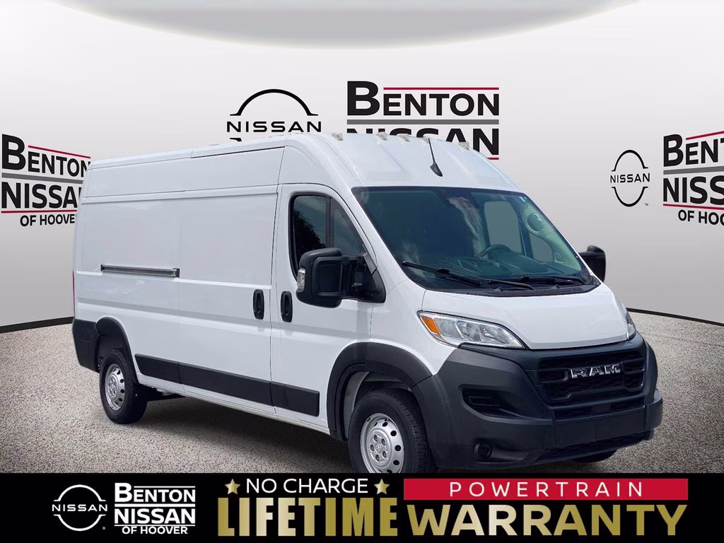 2023 Bright White Clearcoat Ram ProMaster 2500 High Roof FWD Van