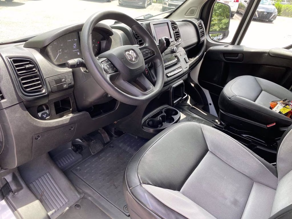 2023 Bright White Clearcoat Ram ProMaster 2500 High Roof FWD Van