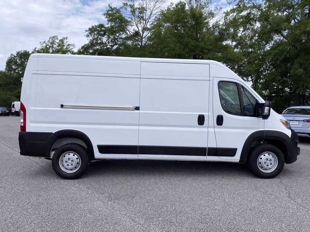2023 Bright White Clearcoat Ram ProMaster 2500 High Roof FWD Van