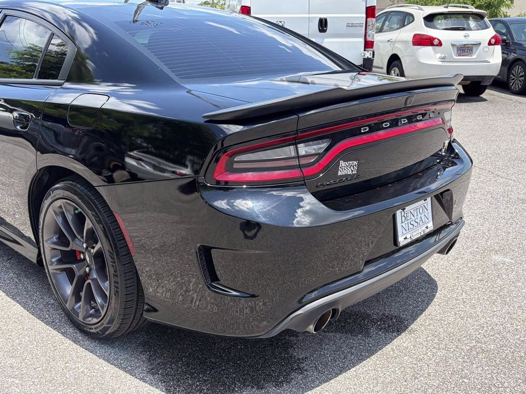 2022 Pitch Black Clearcoat Dodge Charger R/T Scat Pack RWD Sedan