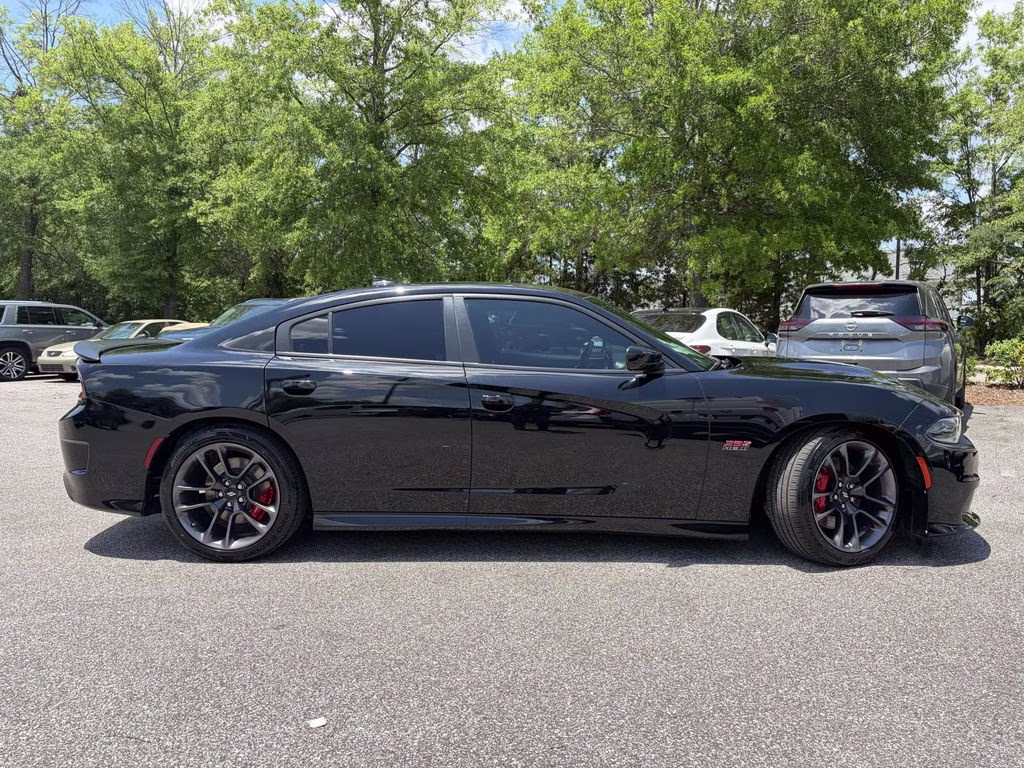2022 Pitch Black Clearcoat Dodge Charger R/T Scat Pack RWD Sedan