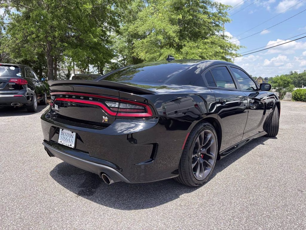 2022 Pitch Black Clearcoat Dodge Charger R/T Scat Pack RWD Sedan