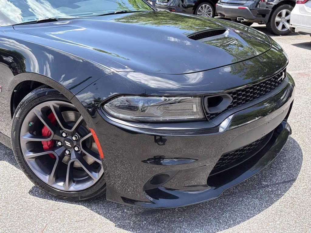 2022 Pitch Black Clearcoat Dodge Charger R/T Scat Pack RWD Sedan