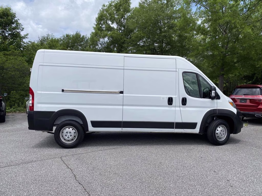 2023 Bright White Clearcoat Ram ProMaster 2500 High Roof FWD Van