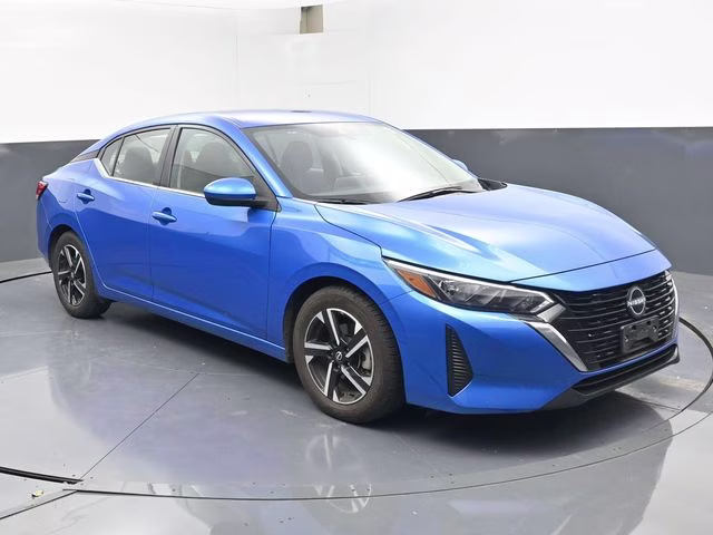 2025 Electric Blue Metallic Nissan Sentra SV FWD Sedan
