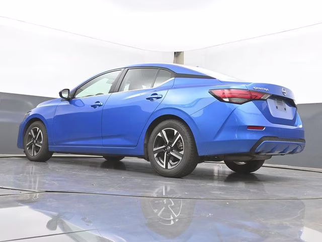 2025 Electric Blue Metallic Nissan Sentra SV FWD Sedan