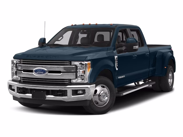 2017 Blue Ford Super Duty F-350 DRW Lariat 4X4 Truck
